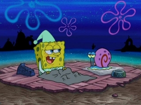 Screenshots from the 2009 United Plankton Pictures cartoon Squid