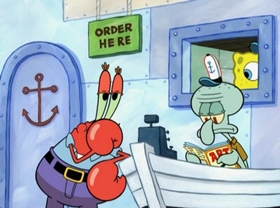 Screenshots from the 2009 United Plankton Pictures cartoon Squid