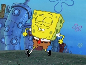 Screenshots from the 2009 United Plankton Pictures cartoon To SquarePants or Not to SquarePants