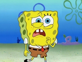 Screenshots from the 2009 United Plankton Pictures cartoon To SquarePants or Not to SquarePants