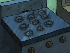 Screenshots from the 2009 United Plankton Pictures cartoon To SquarePants or Not to SquarePants