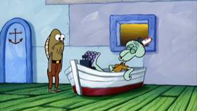 Screenshots from the 2009 United Plankton Pictures cartoon Truth or Square