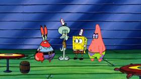 Screenshots from the 2009 United Plankton Pictures cartoon Truth or Square