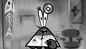 Screenshots from the 2009 United Plankton Pictures cartoon Truth or Square