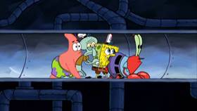 Screenshots from the 2009 United Plankton Pictures cartoon Truth or Square