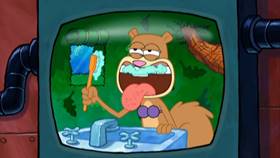 Screenshots from the 2009 United Plankton Pictures cartoon Truth or Square