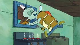 Screenshots from the 2009 United Plankton Pictures cartoon Truth or Square