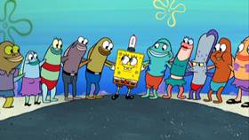 Screenshots from the 2009 United Plankton Pictures cartoon Truth or Square