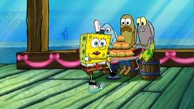 Screenshots from the 2009 United Plankton Pictures cartoon Truth or Square