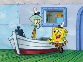 Screenshots from the 2009 United Plankton Pictures cartoon Tentacle-Vision