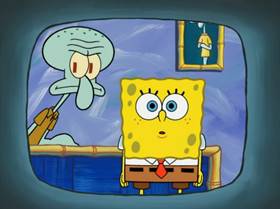 Screenshots from the 2009 United Plankton Pictures cartoon Tentacle-Vision