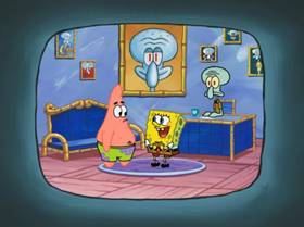 Screenshots from the 2009 United Plankton Pictures cartoon Tentacle-Vision