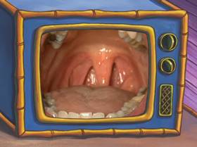 Screenshots from the 2009 United Plankton Pictures cartoon Tentacle-Vision