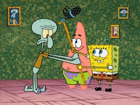 Screenshots from the 2009 United Plankton Pictures cartoon Tentacle-Vision