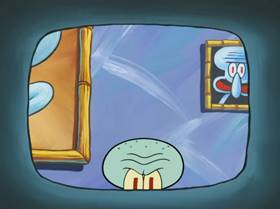 Screenshots from the 2009 United Plankton Pictures cartoon Tentacle-Vision