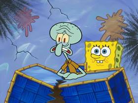 Screenshots from the 2009 United Plankton Pictures cartoon Tentacle-Vision