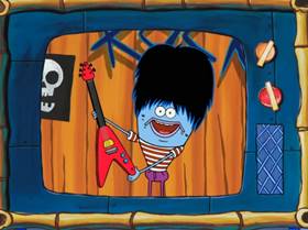 Screenshots from the 2009 United Plankton Pictures cartoon Tentacle-Vision