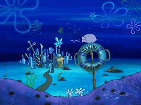 Screenshots from the 2009 United Plankton Pictures cartoon Tentacle-Vision