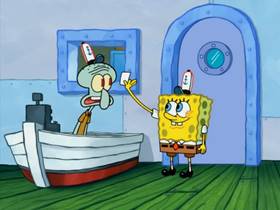 Screenshots from the 2009 United Plankton Pictures cartoon I ? Dancing