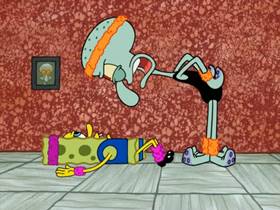 Screenshots from the 2009 United Plankton Pictures cartoon I ? Dancing