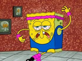 Screenshots from the 2009 United Plankton Pictures cartoon I ? Dancing