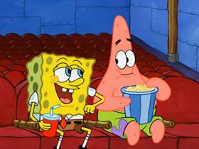 Screenshots from the 2009 United Plankton Pictures cartoon I ? Dancing