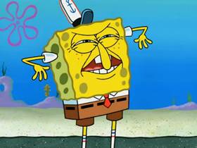 Screenshots from the 2009 United Plankton Pictures cartoon I ? Dancing