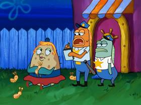 Screenshots from the 2009 United Plankton Pictures cartoon Growth Spout