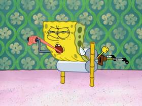 Screenshots from the 2009 United Plankton Pictures cartoon Stuck in the Wringer