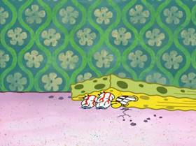 Screenshots from the 2009 United Plankton Pictures cartoon Stuck in the Wringer