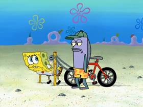 Screenshots from the 2009 United Plankton Pictures cartoon Stuck in the Wringer