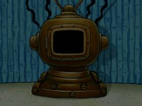 Screenshots from the 2009 United Plankton Pictures cartoon Stuck in the Wringer