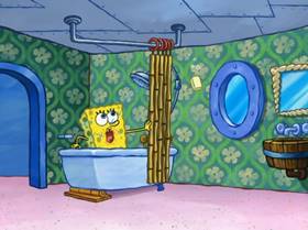 Screenshots from the 2009 United Plankton Pictures cartoon Stuck in the Wringer