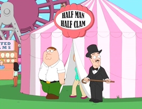 Screenshots from the 2009 Fuzzy Door Productions cartoon Road to the Multiverse