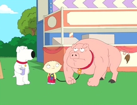 Screenshots from the 2009 Fuzzy Door Productions cartoon Road to the Multiverse