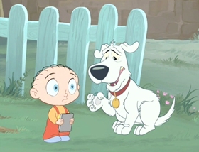 Screenshots from the 2009 Fuzzy Door Productions cartoon Road to the Multiverse