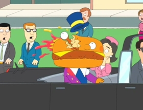 Screenshots from the 2009 Fuzzy Door Productions cartoon Road to the Multiverse