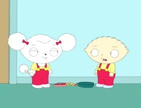 Screenshots from the 2009 Fuzzy Door Productions cartoon Road to the Multiverse