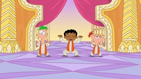 Screenshots from the 2009 Disney Television Animation cartoon Unfair Science Fair