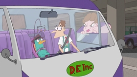 Screenshots from the 2009 Disney Television Animation cartoon Unfair Science Fair