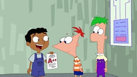 Screenshots from the 2009 Disney Television Animation cartoon Unfair Science Fair