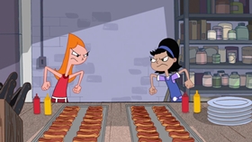Screenshots from the 2009 Disney Television Animation cartoon Unfair Science Fair
