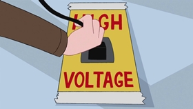 Screenshots from the 2009 Disney Television Animation cartoon Unfair Science Fair