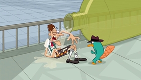 Screenshots from the 2009 Disney Television Animation cartoon Unfair Science Fair