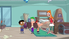 Screenshots from the 2009 Disney Television Animation cartoon Unfair Science Fair Redux