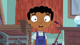 Screenshots from the 2009 Disney Television Animation cartoon Unfair Science Fair Redux