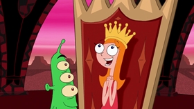 Screenshots from the 2009 Disney Television Animation cartoon Unfair Science Fair Redux