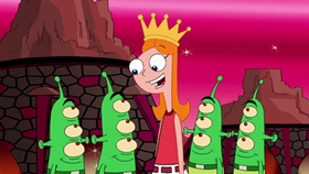 Screenshots from the 2009 Disney Television Animation cartoon Unfair Science Fair Redux