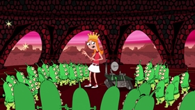 Screenshots from the 2009 Disney Television Animation cartoon Unfair Science Fair Redux