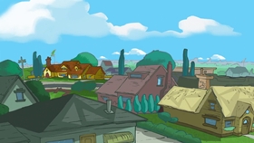 Screenshots from the 2009 Disney Television Animation cartoon Unfair Science Fair Redux